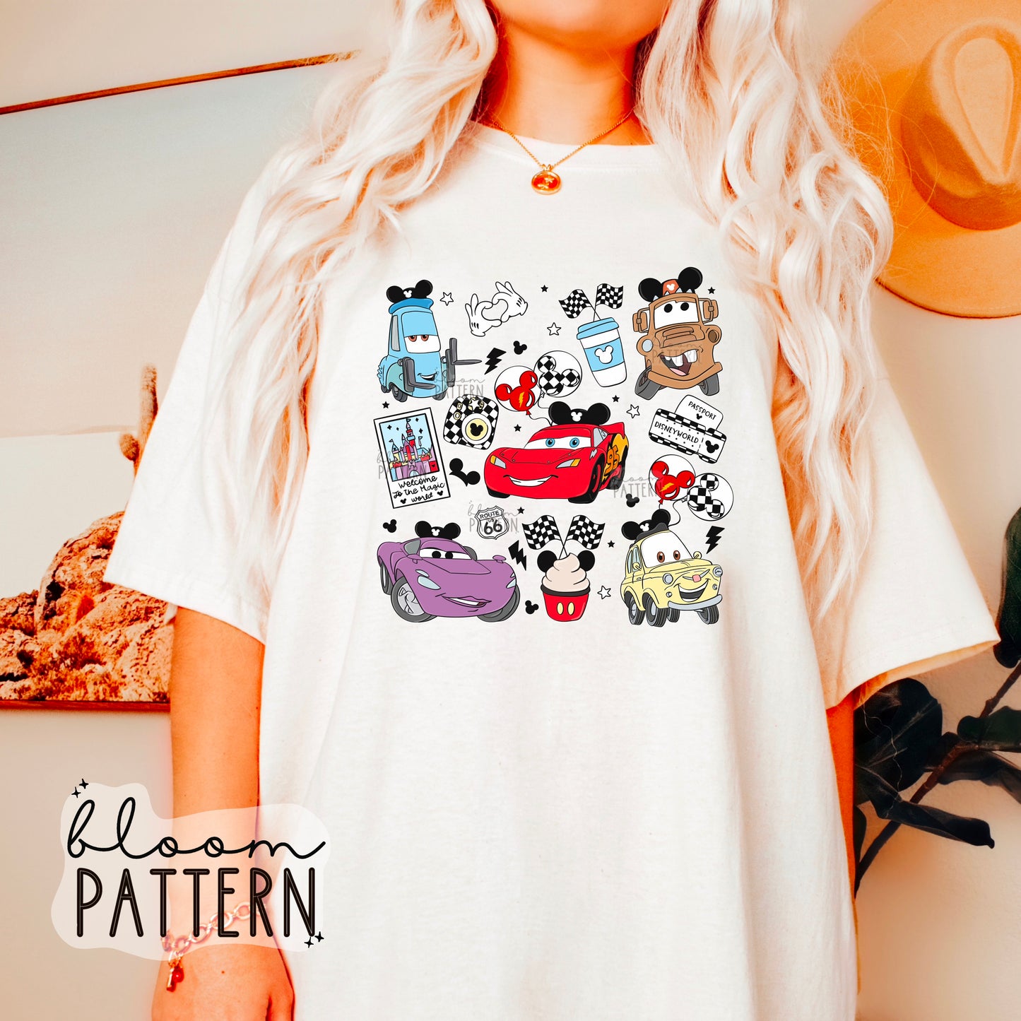 Cars Magical Snacks Sublimation design