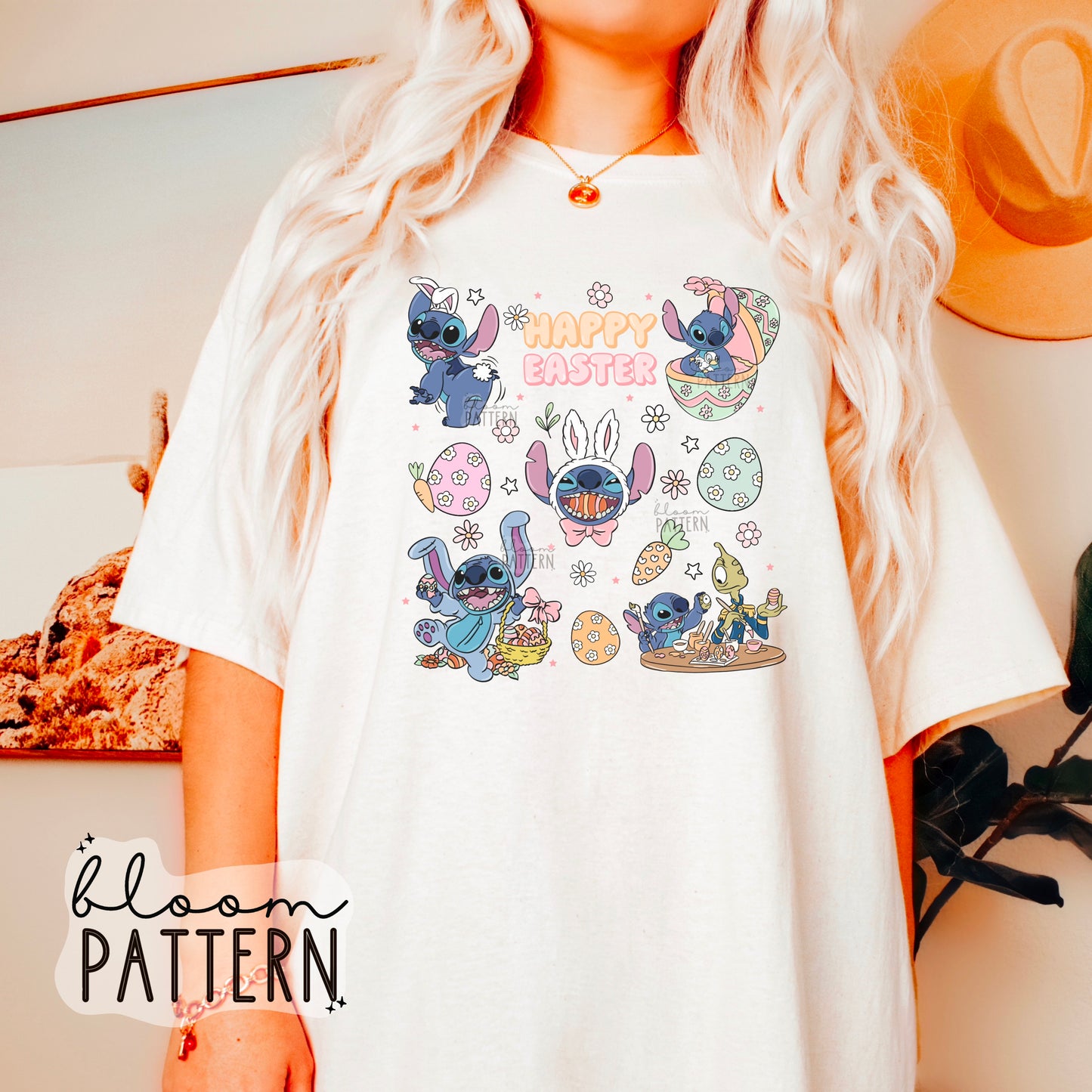 Easter Stitch Sublimation Design