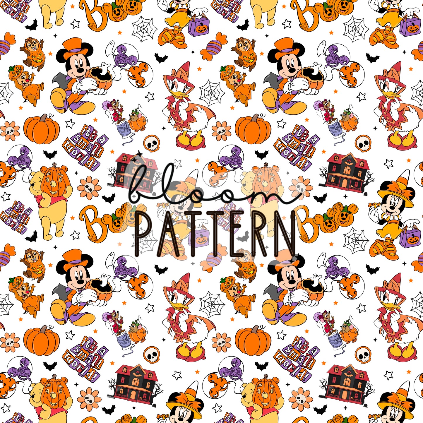 Halloween Magical Seamless Pattern