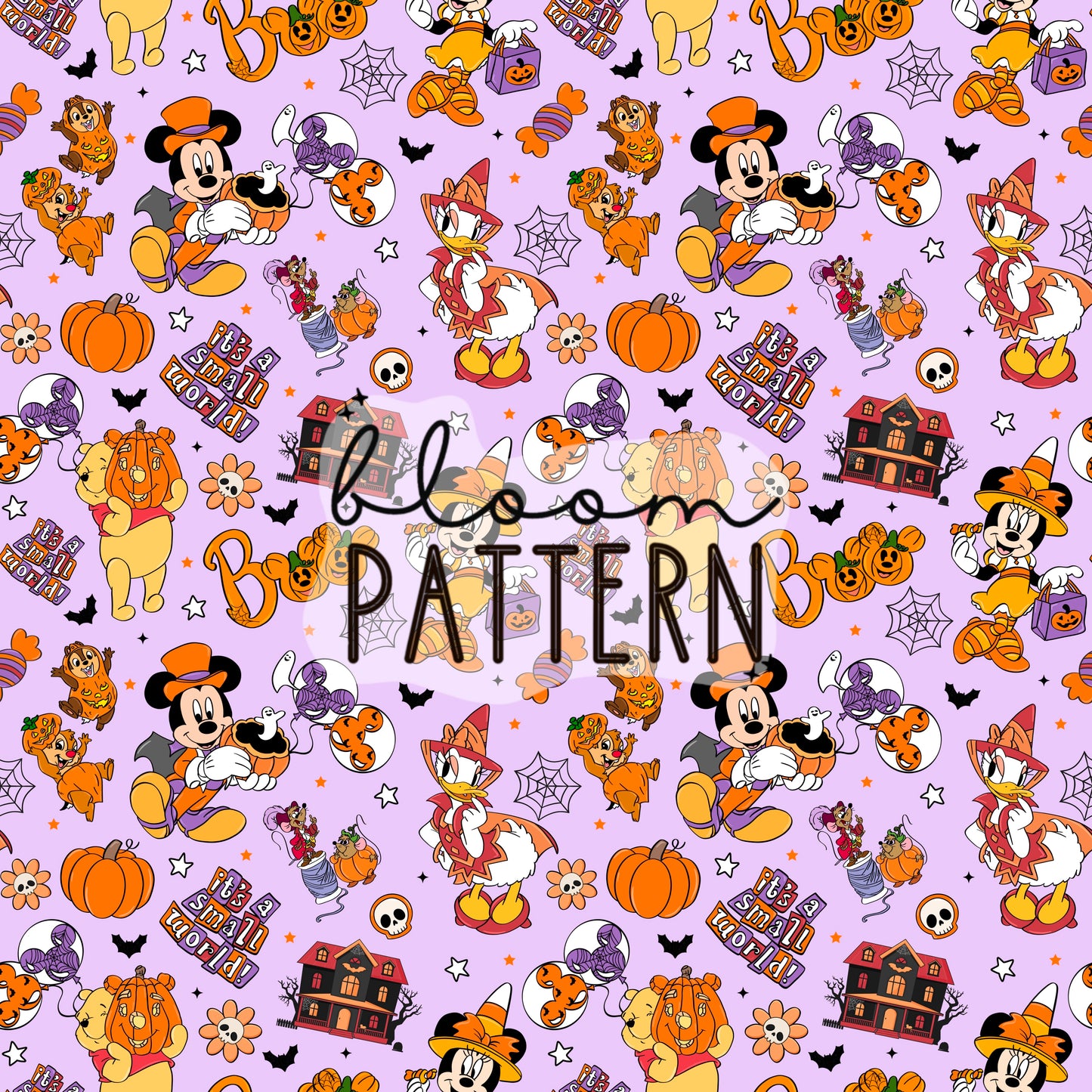 Halloween Magical Seamless Pattern