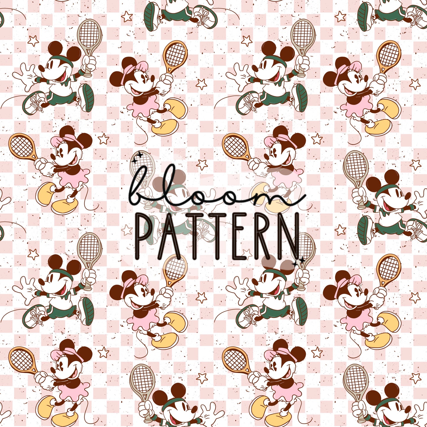 Tennis Magical Sports Seamless Pattern