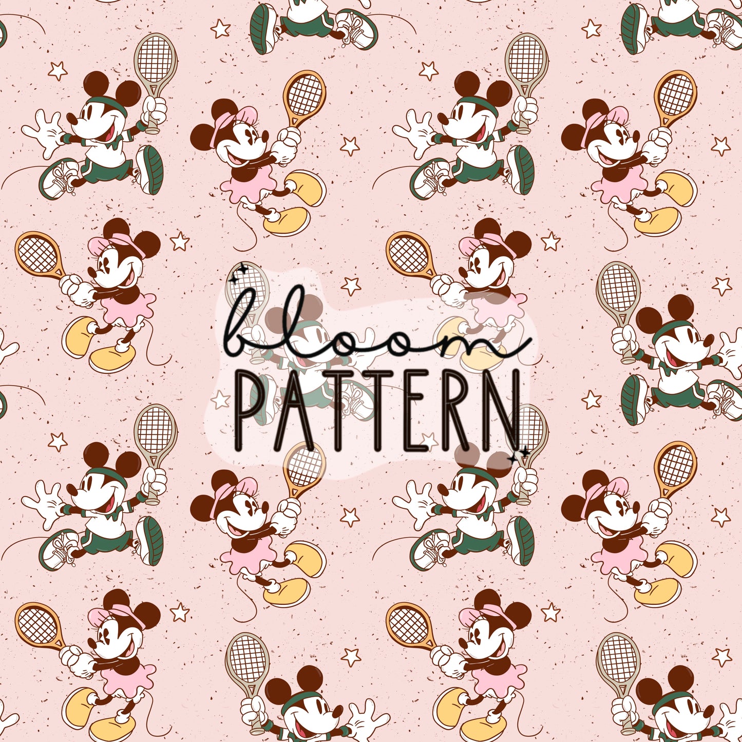 Tennis Magical Sports Seamless Pattern