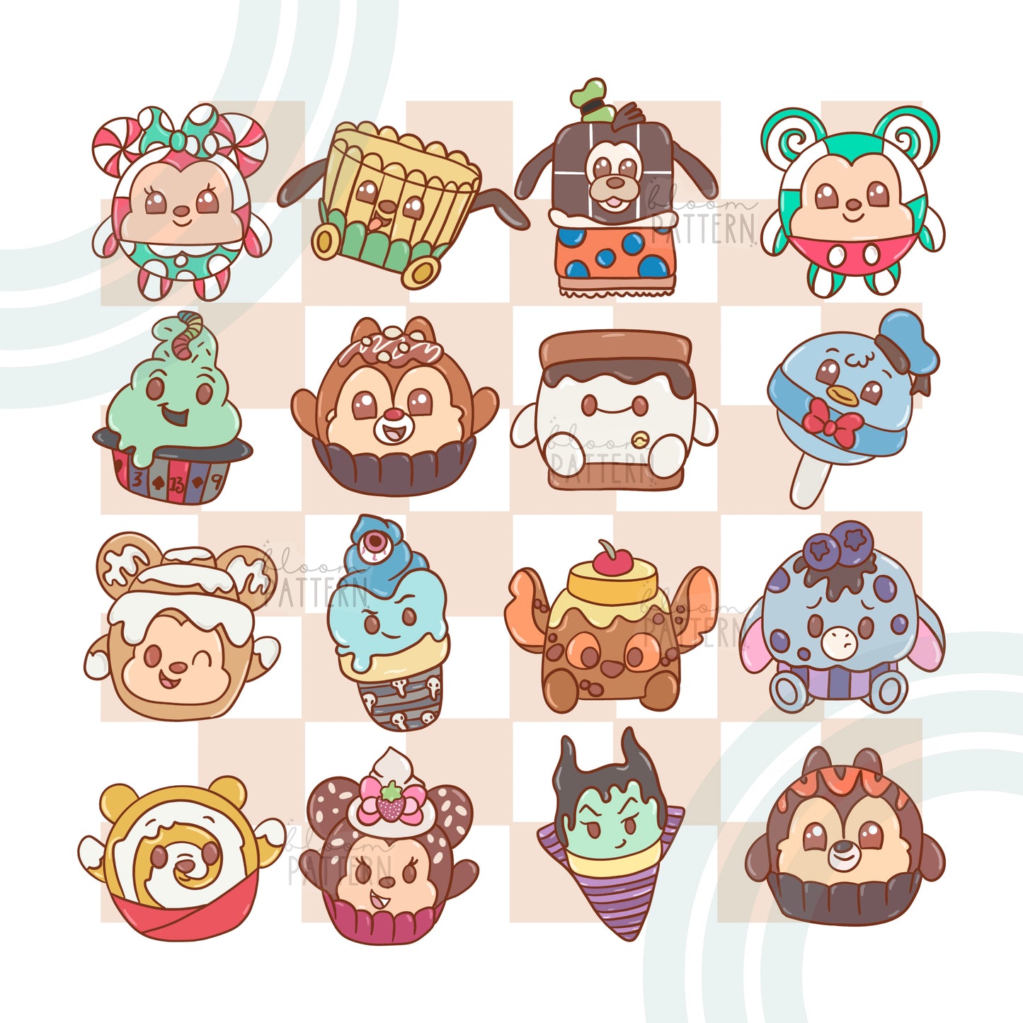 Magical Munchlings PNG Sublimation File - Tan Check