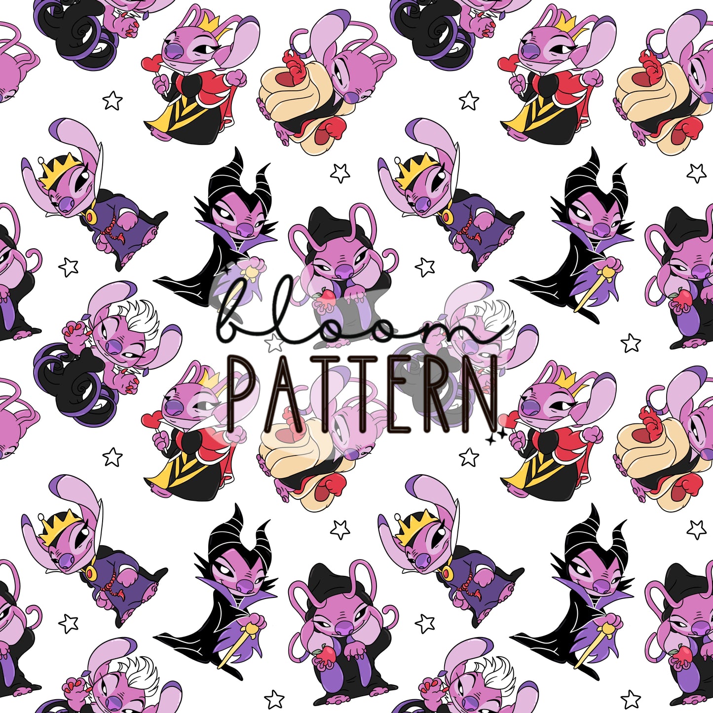 Magical Spooky Halloween Seamless Pattern