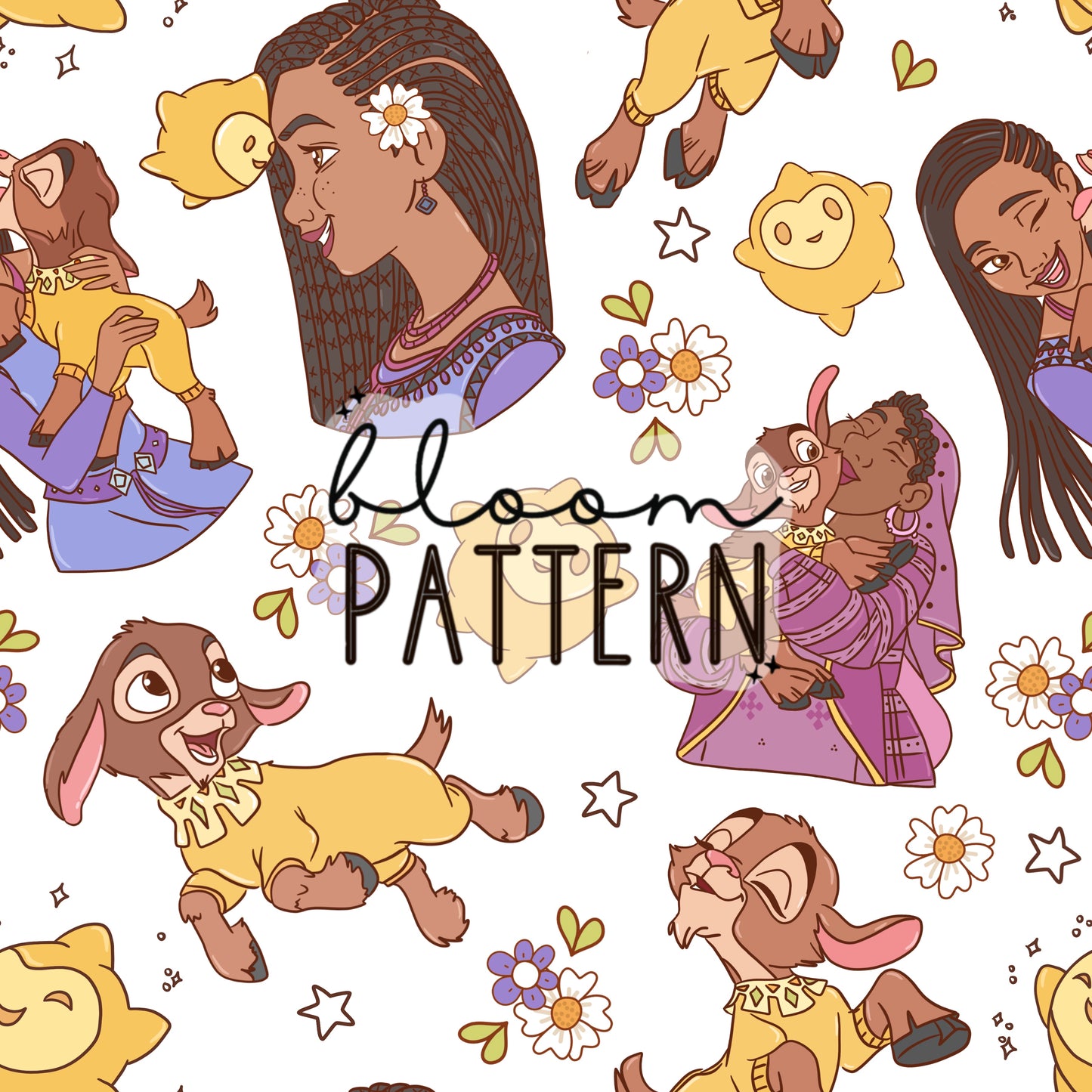 Wish Magical Seamless Pattern