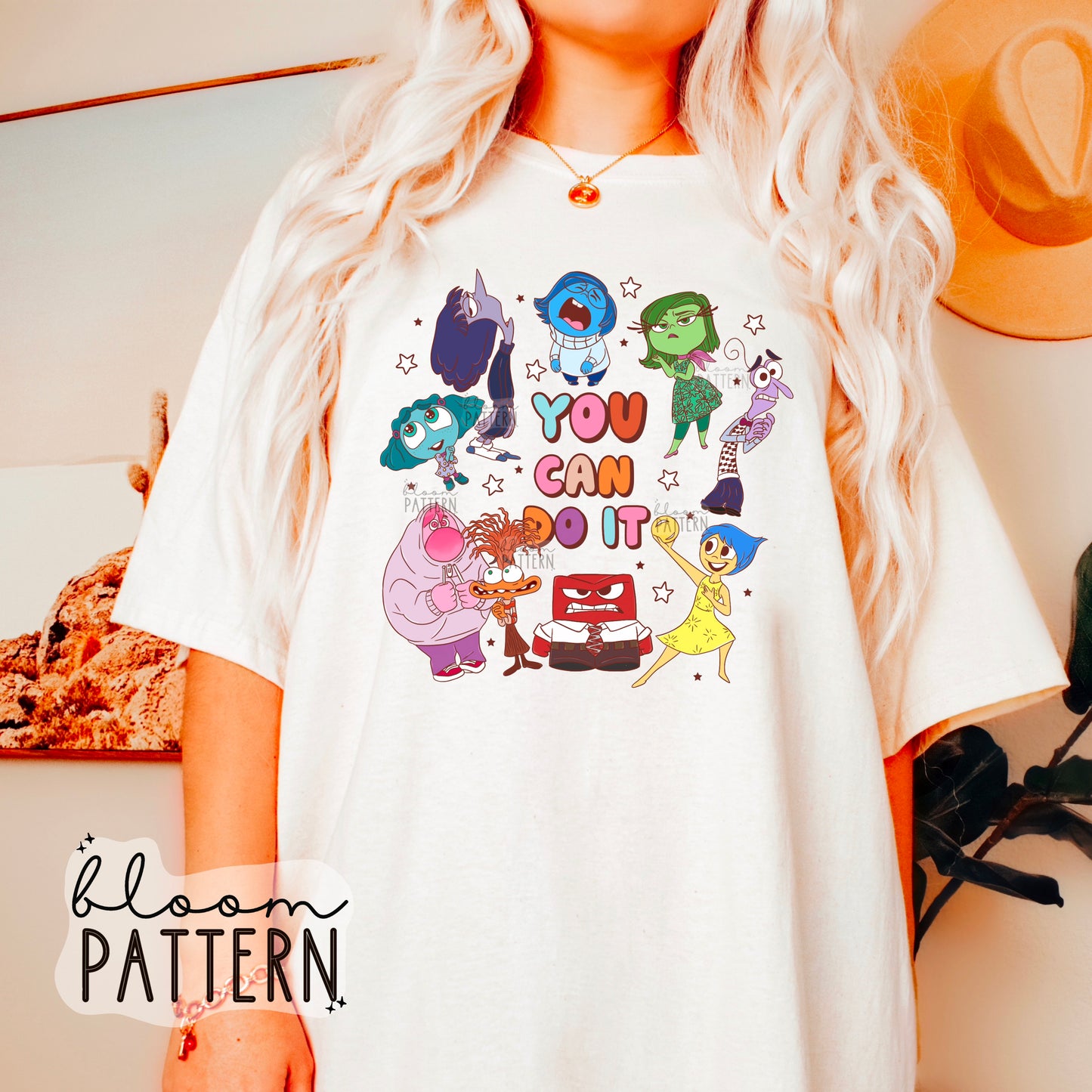 Inside Out 2 Emotions Sublimation Design
