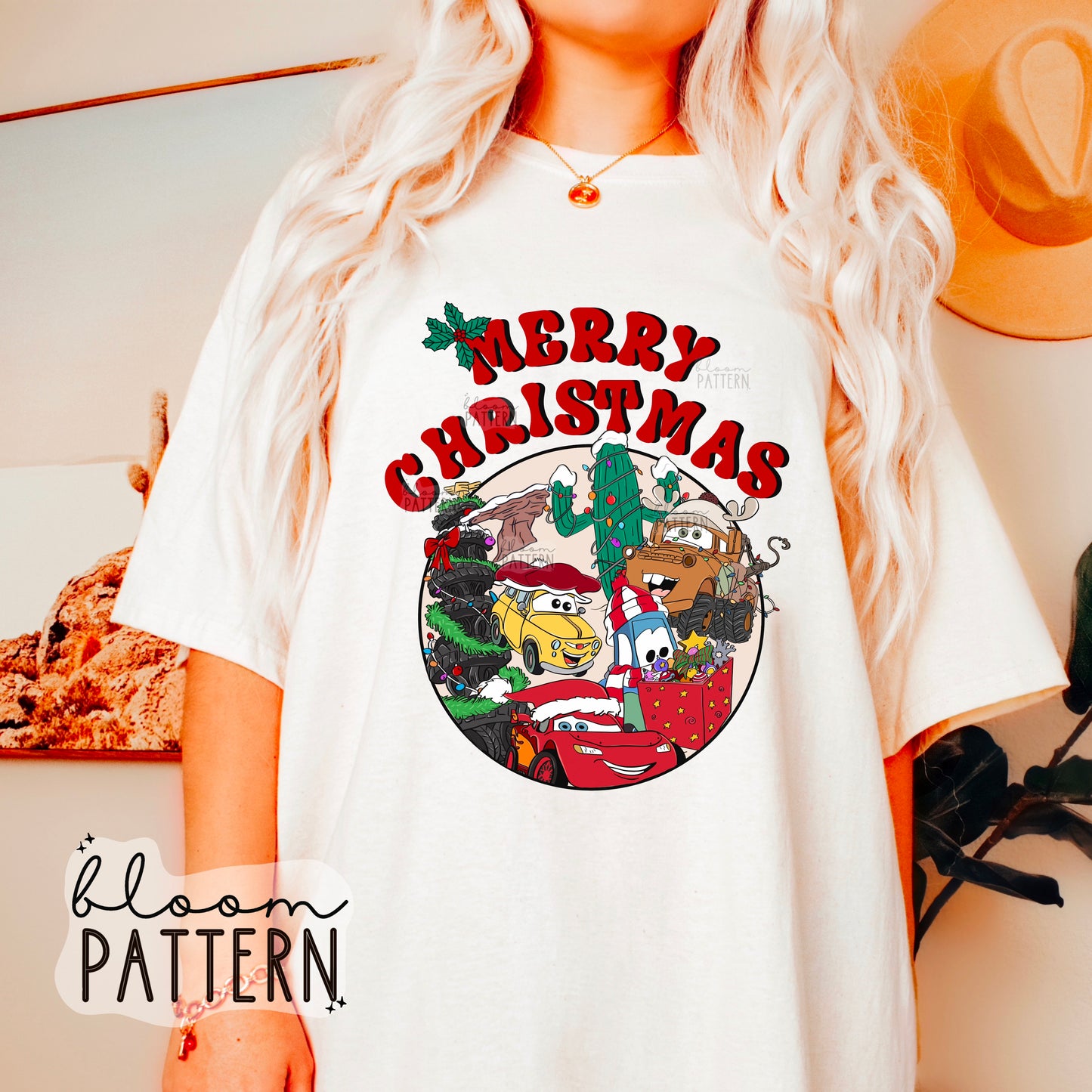 Cars Christmas Sublimation design
