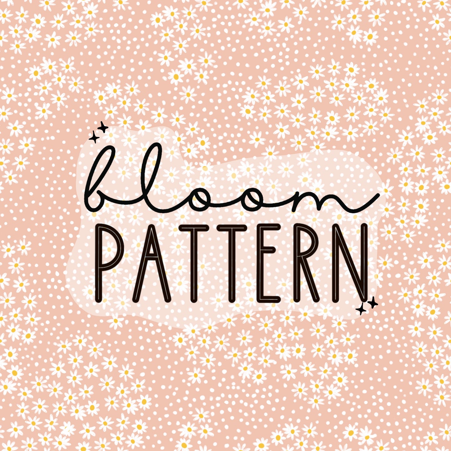 Little Vintage Pink Flower Seamless Pattern