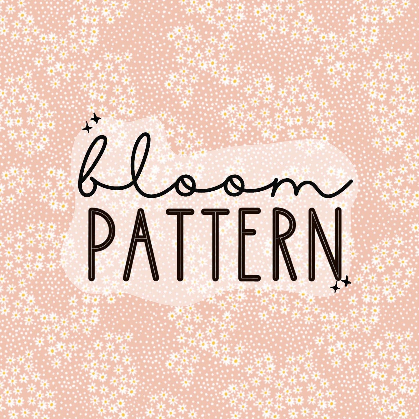 Little Vintage Pink Flower Seamless Pattern