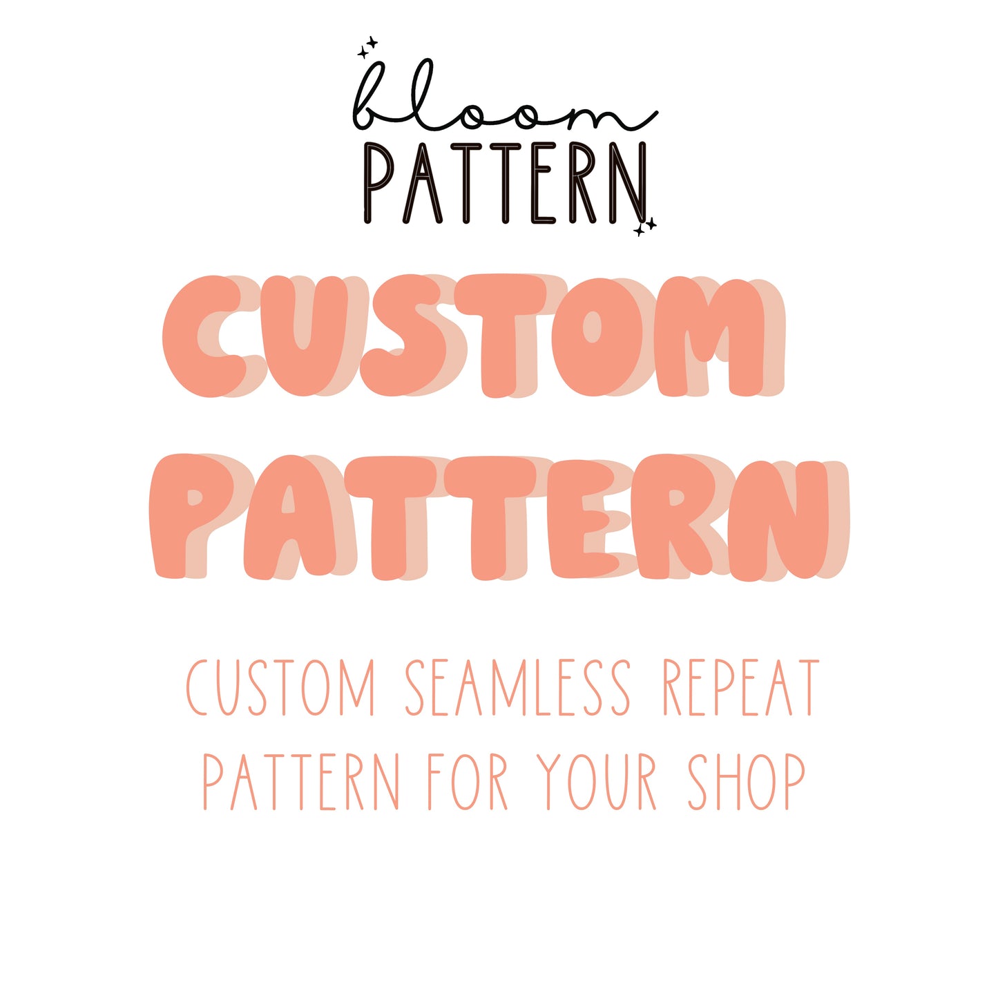 1 Exclusive/custom seamless or Sublimation Design