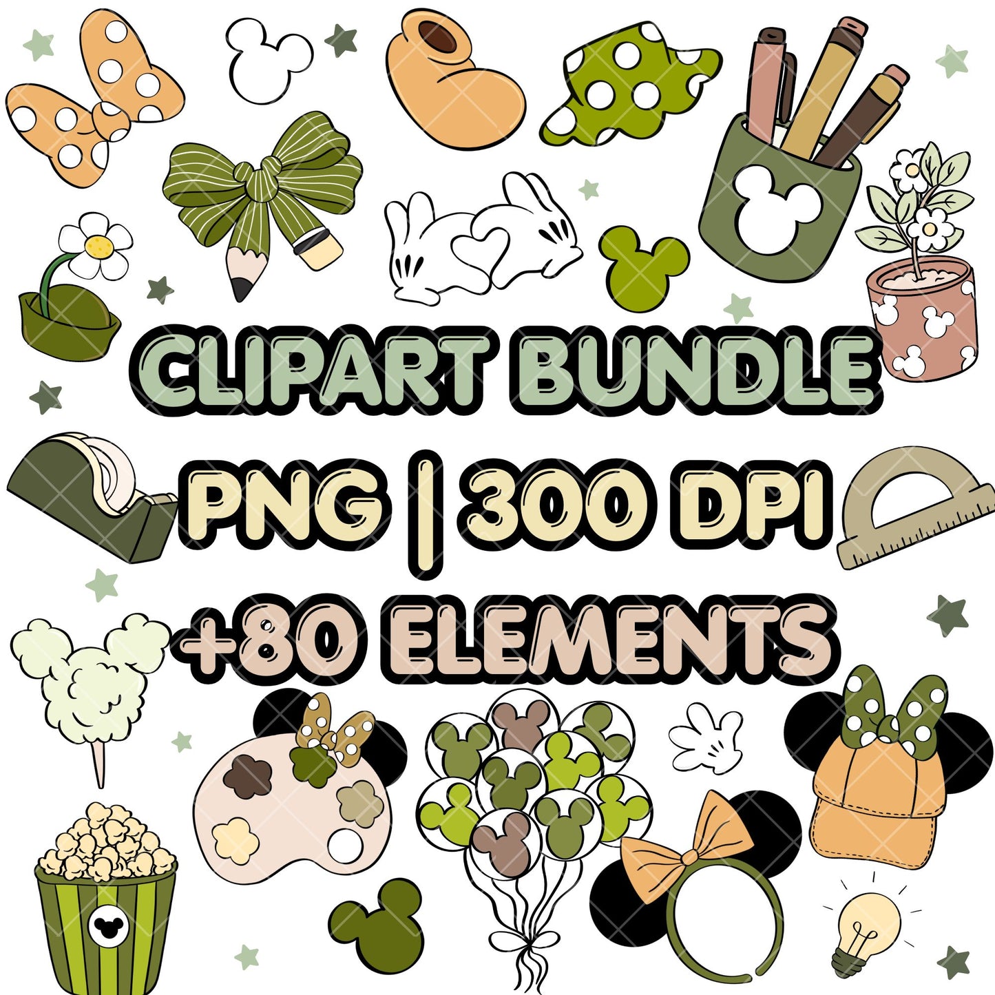 Back to School Clipart | Disney Trip Clipart