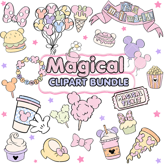 Mickey Clipart Pastel | Disney Trip Clipart