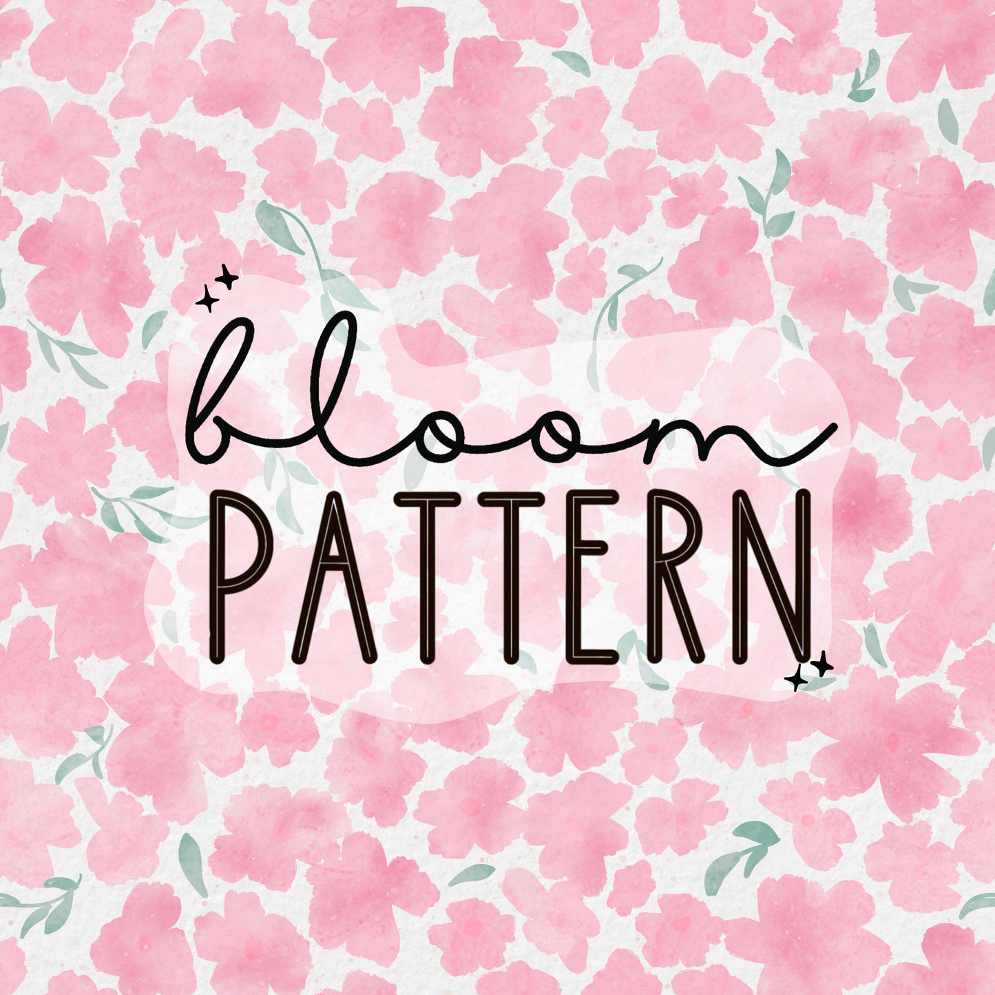 Cute Aquarela Pink Seamless Pattern