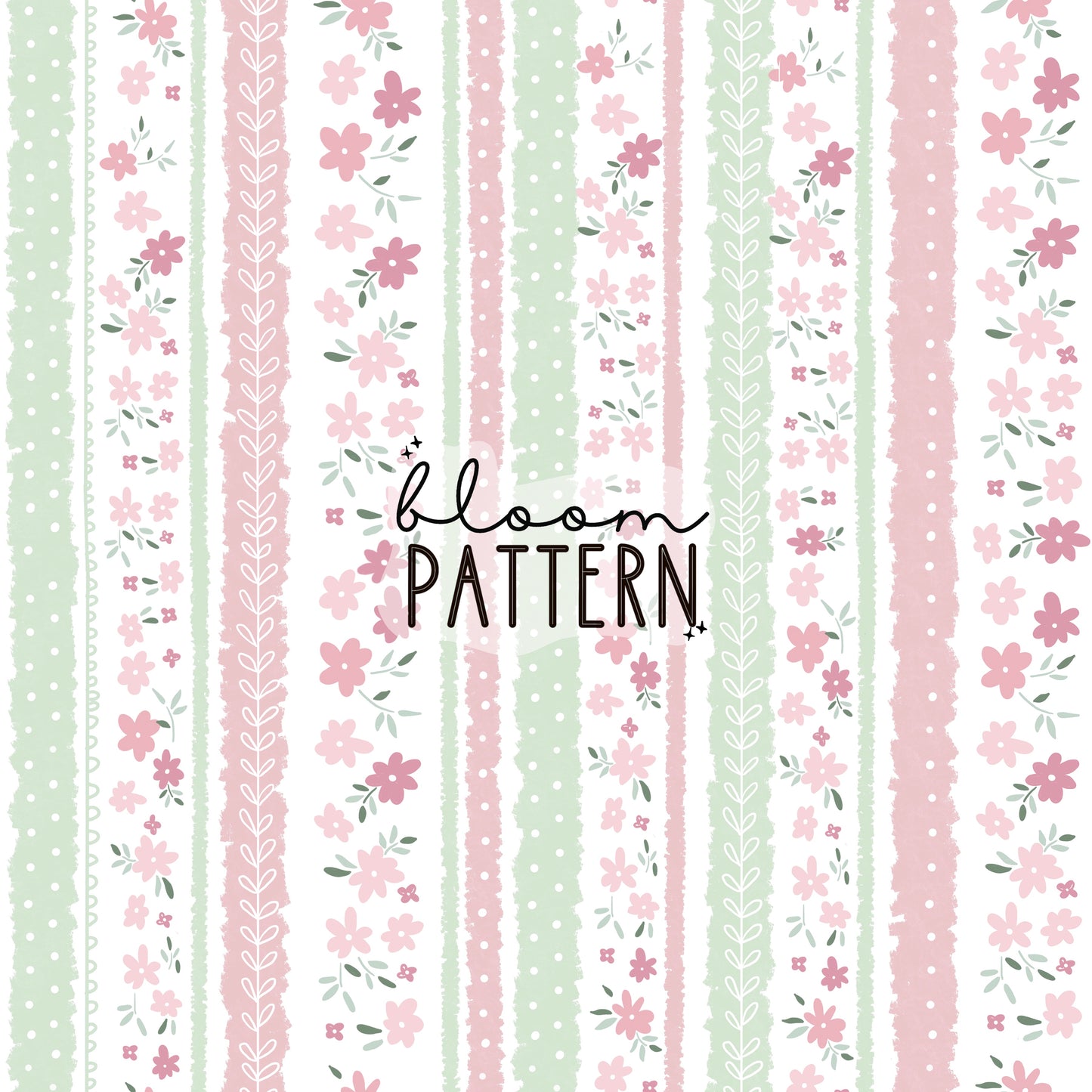 Boho Flower Seamless Pattern