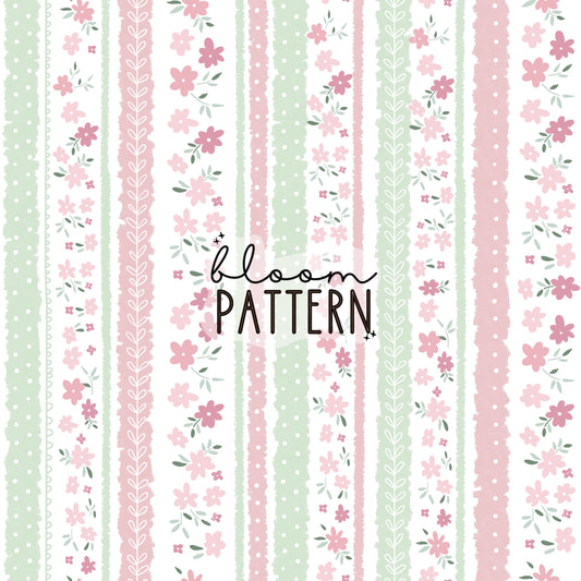 Boho Flower Seamless Pattern