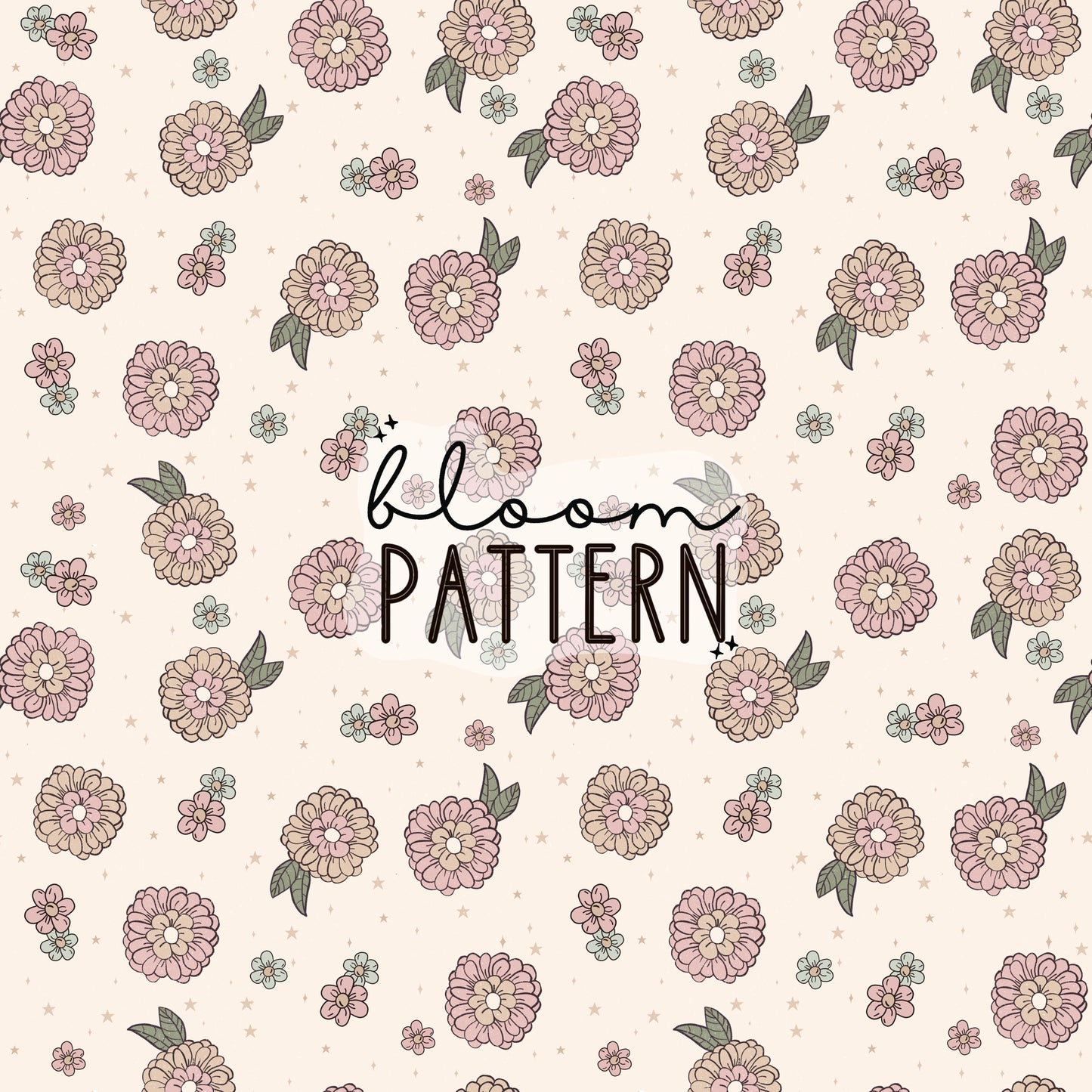 Retro Flower Seamless Pattern