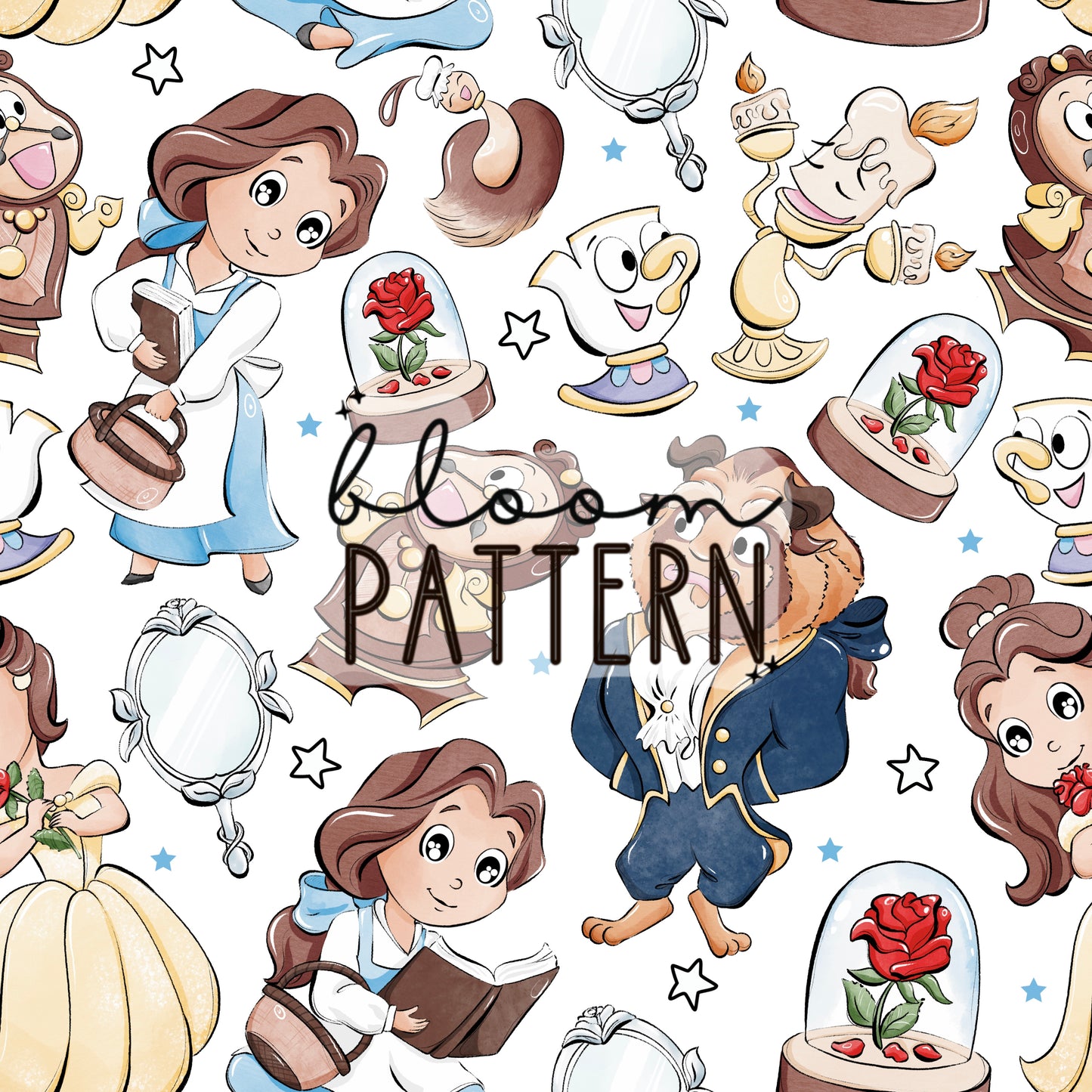 Beauty Seamless Pattern