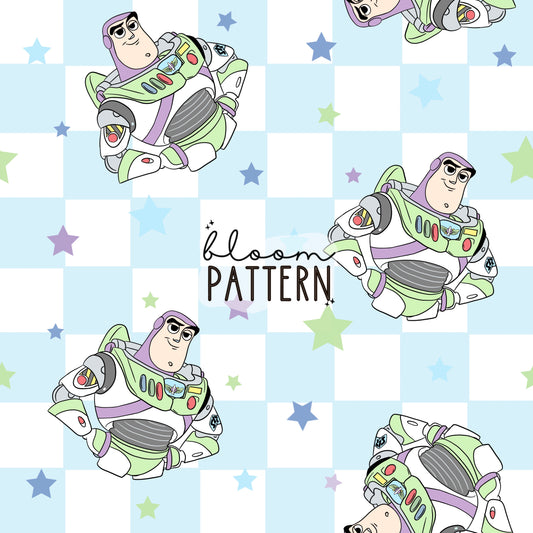 Toy Friends Seamless Pattern