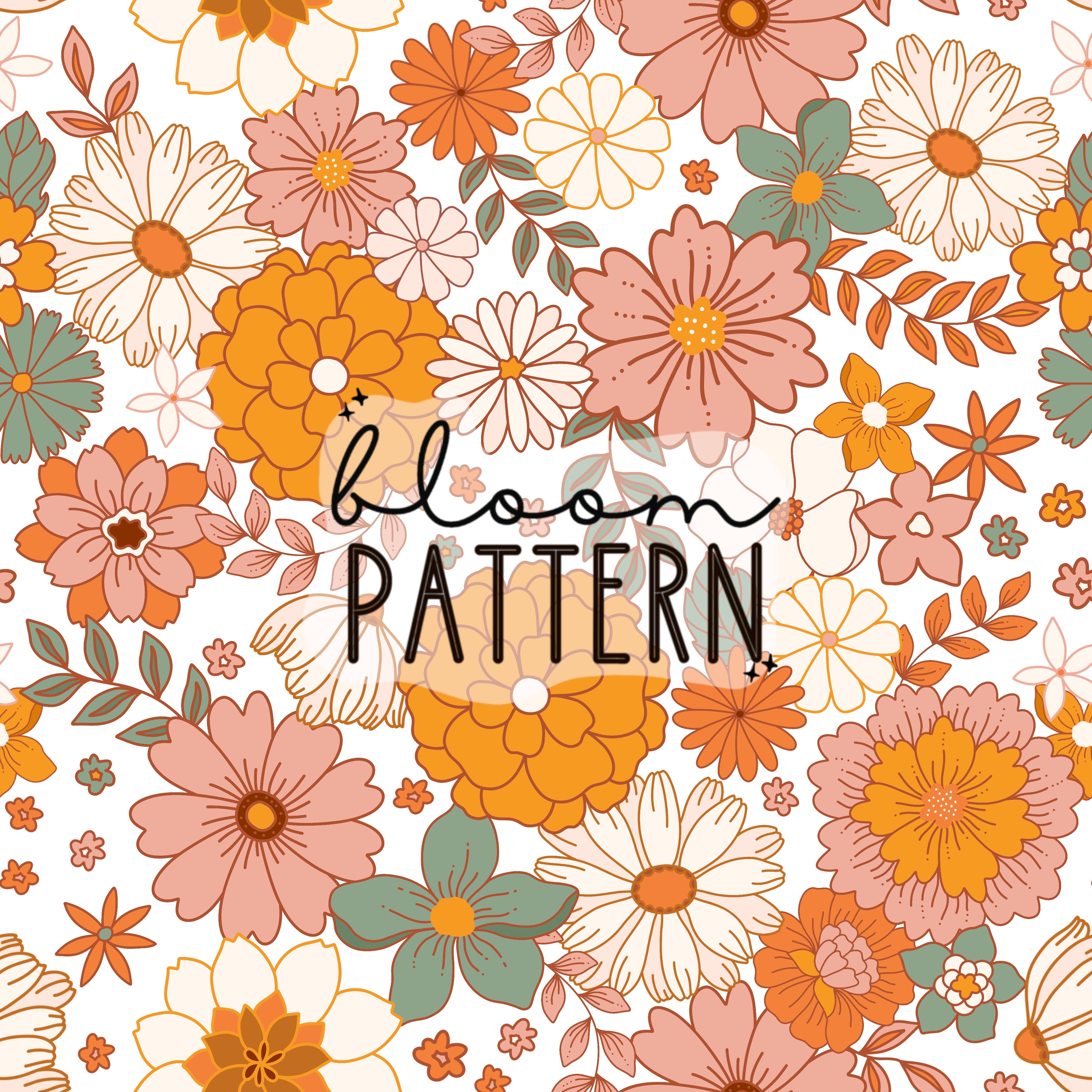 Autumn Flower Seamless Pattern – Bloom Patterns