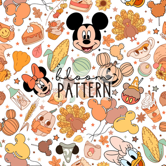 Autumn Magical Seamless Pattern