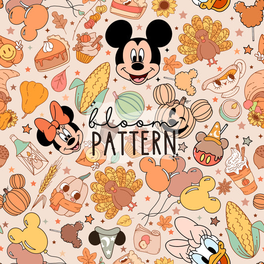 Autumn Magical Seamless Pattern