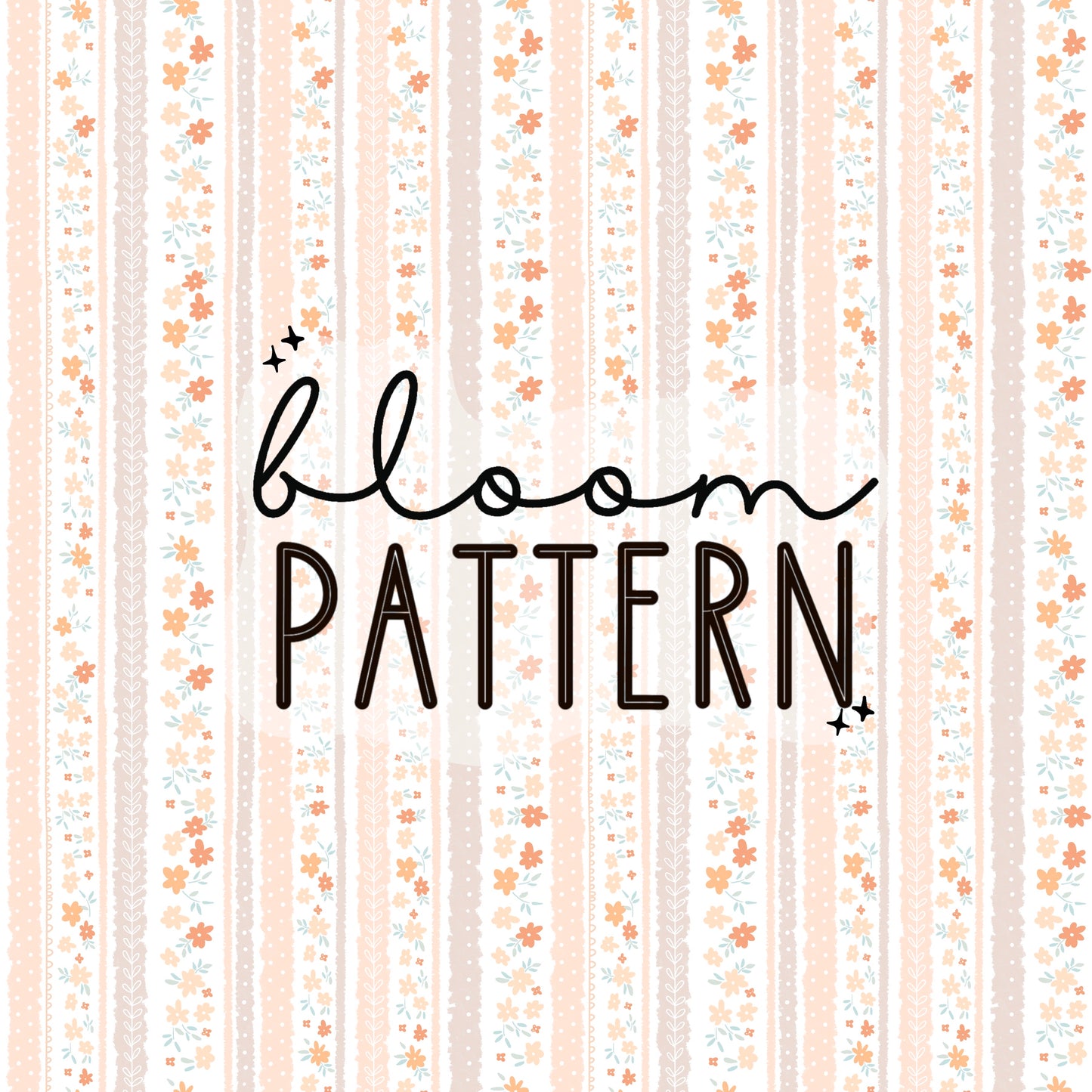 Boho Flower Seamless Pattern