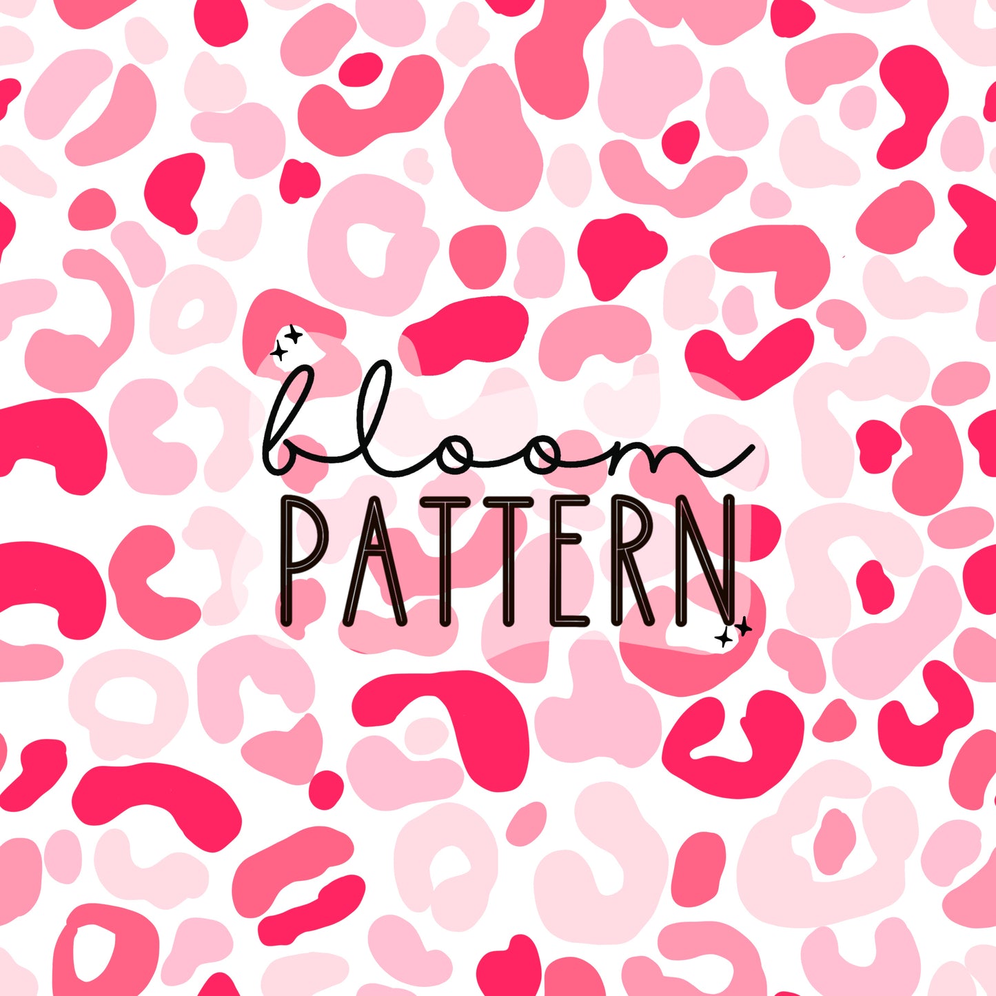 Valentines day Animal Print Seamless Pattern