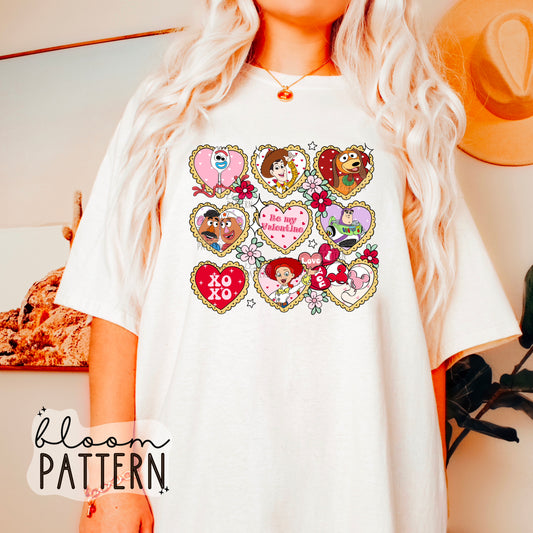 Story Friends Valentines Day Sublimation Design