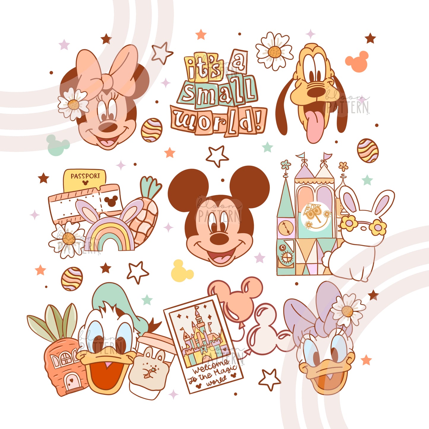 Easter Magical Sublimation Design