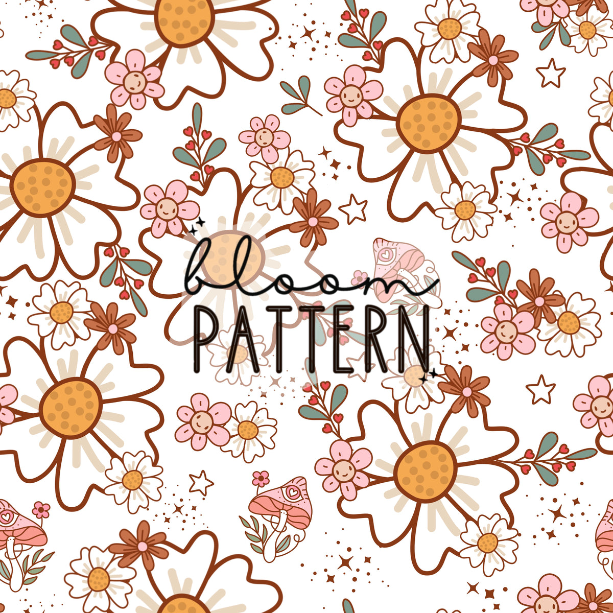 Spring Flower Seamless Pattern – Bloom Patterns
