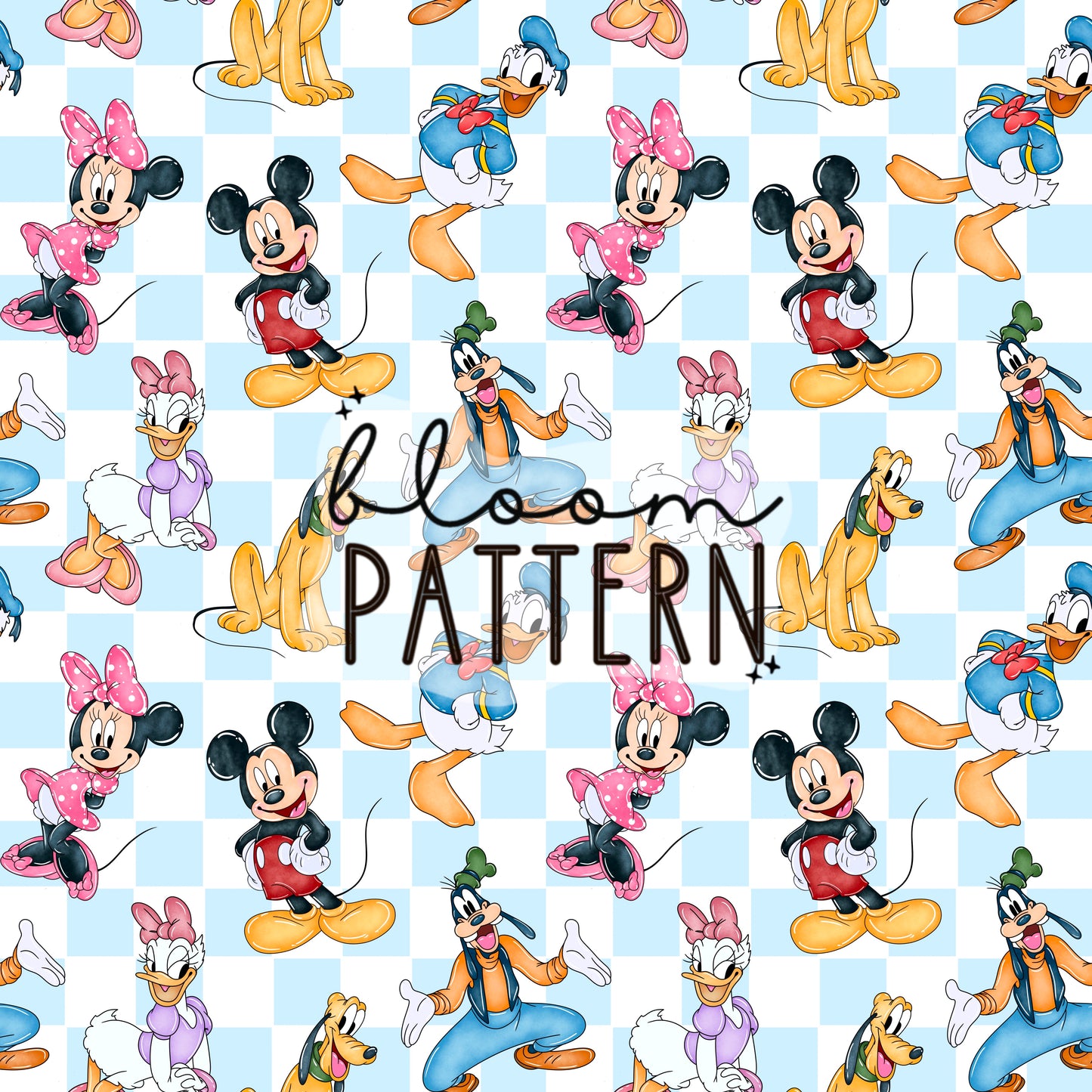Mouse Magical Snacks Seamless Pattern