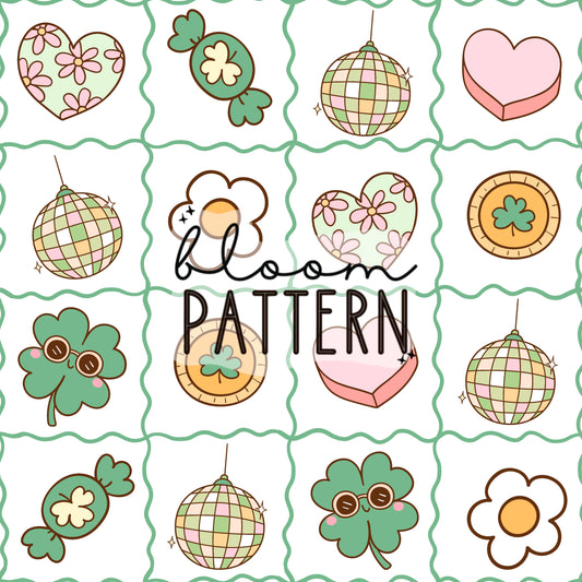 St Patricks Day Seamless Pattern