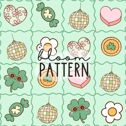 St Patricks Day Seamless Pattern