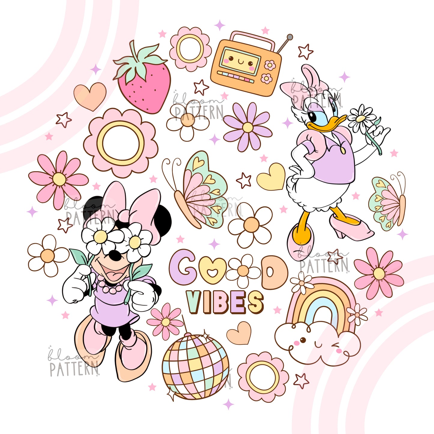 Magical Spring Sublimation Design
