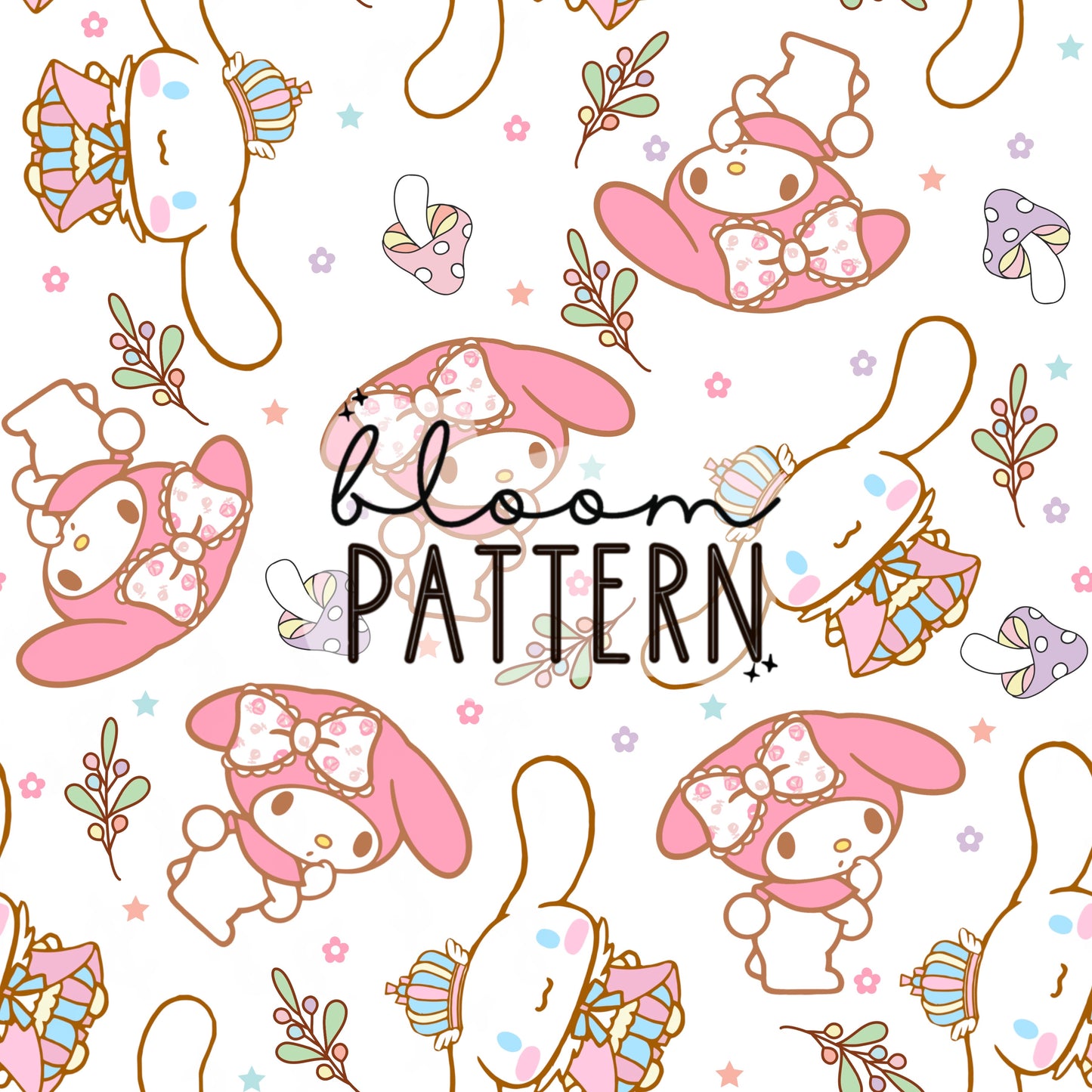 Kitty Seamless Pattern