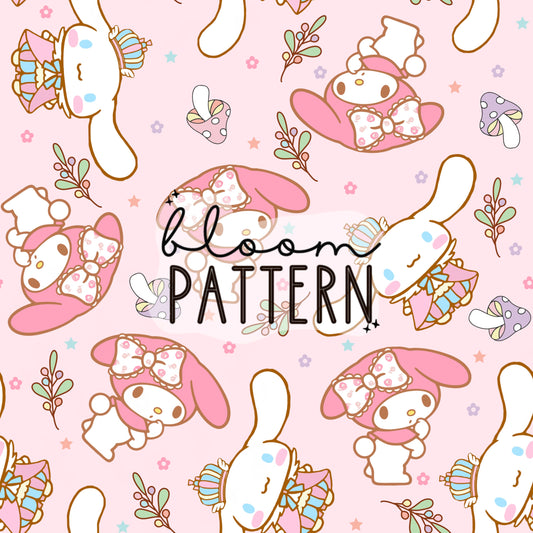 Kitty Seamless Pattern