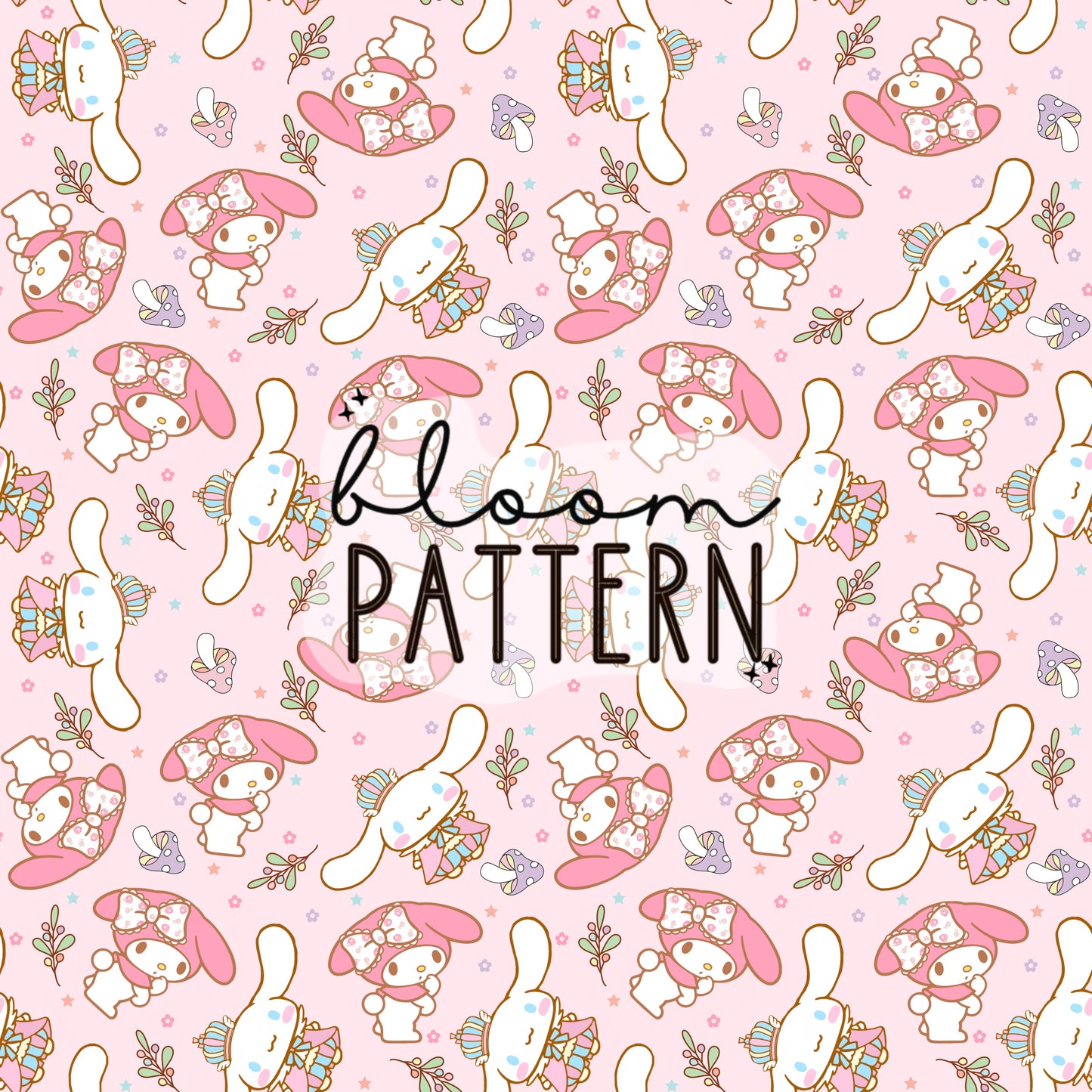 Kitty Seamless Pattern