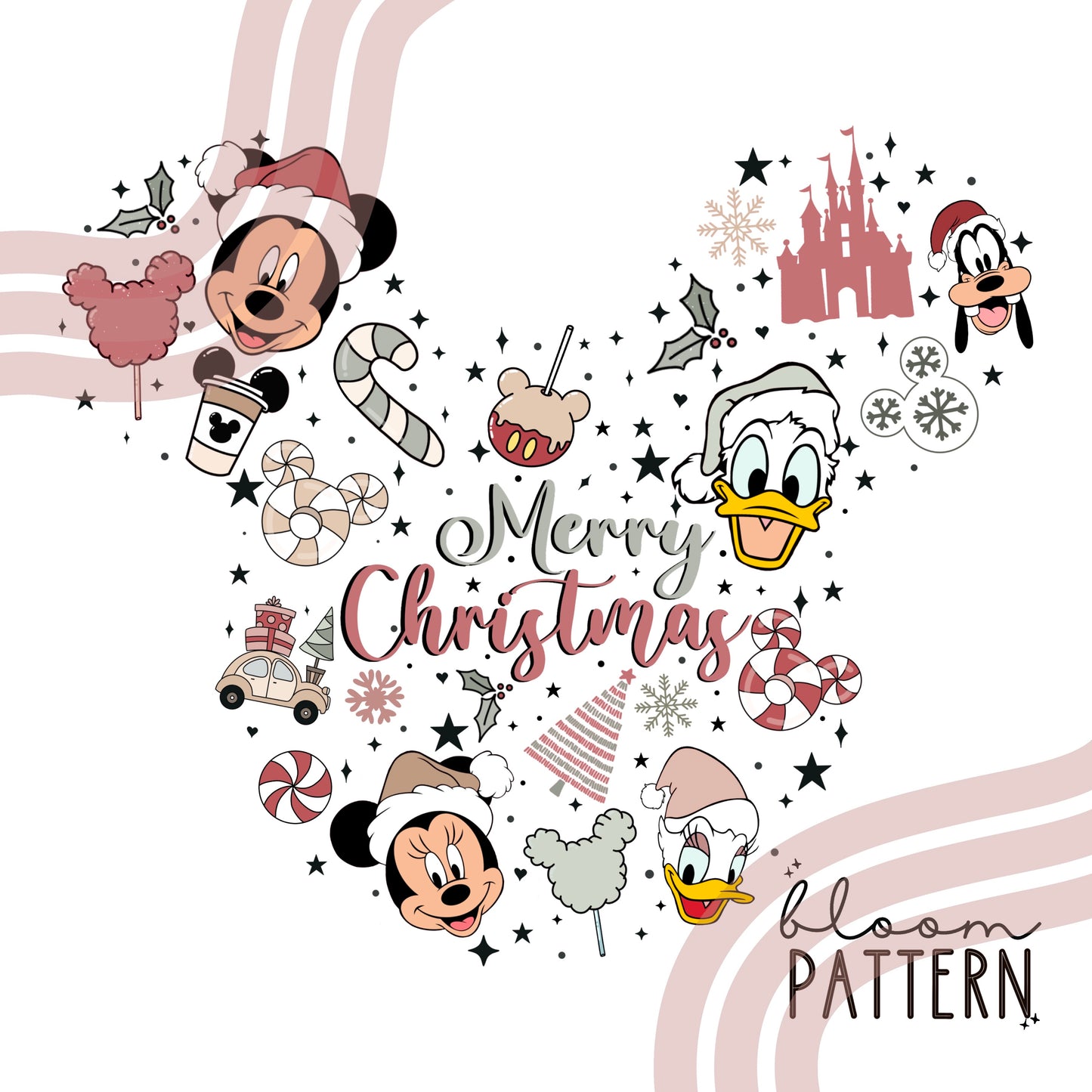 Christmas Magical Sublimation Design