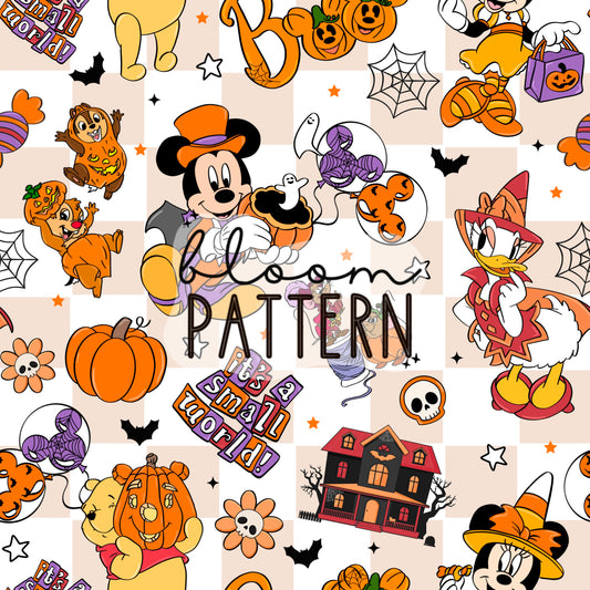 Halloween Magical Seamless Pattern