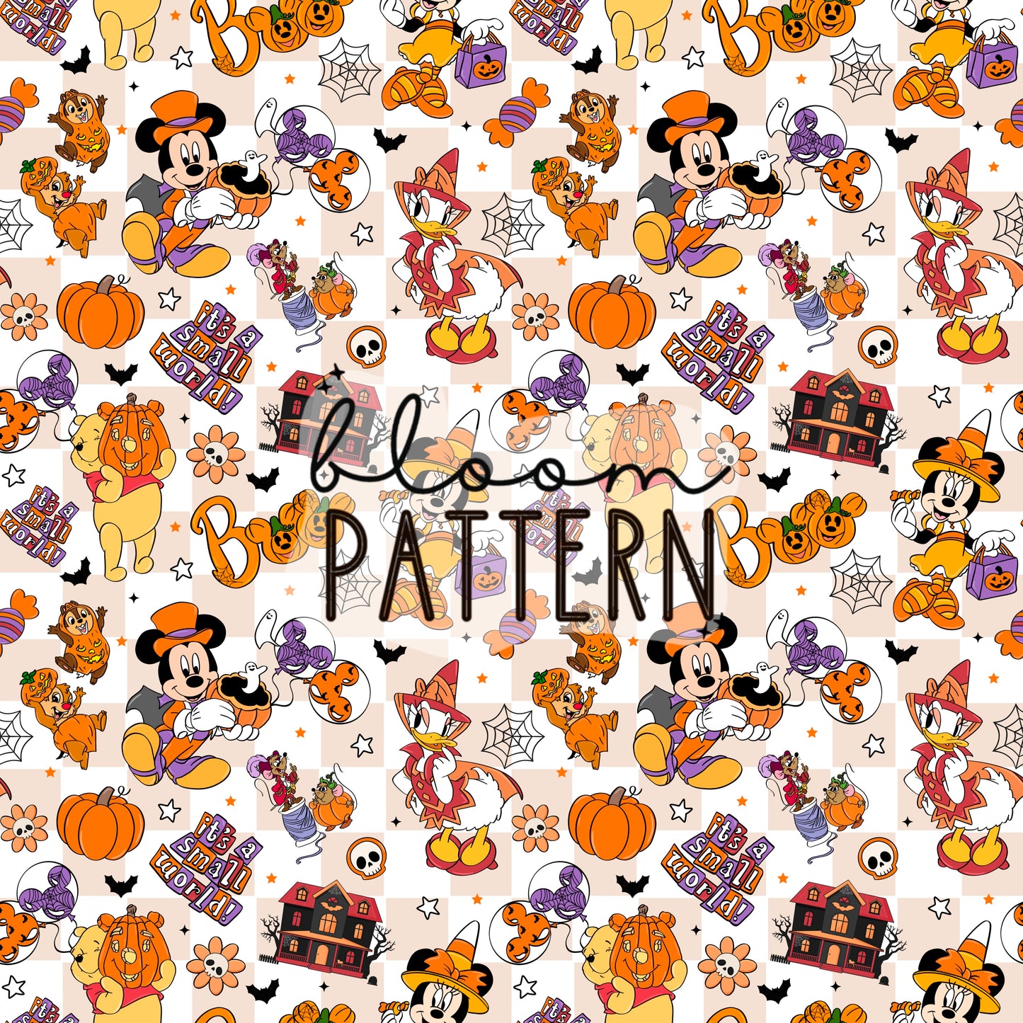 Halloween Magical Seamless Pattern