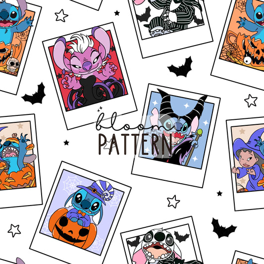 Halloween Magical Seamless Pattern