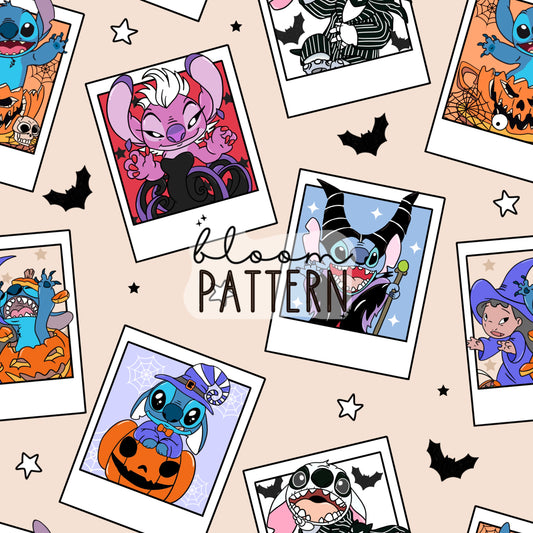 Halloween Magical Seamless Pattern