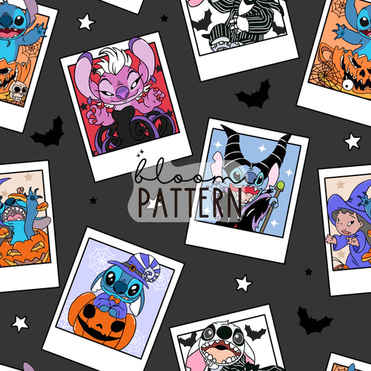 Halloween Magical Seamless Pattern