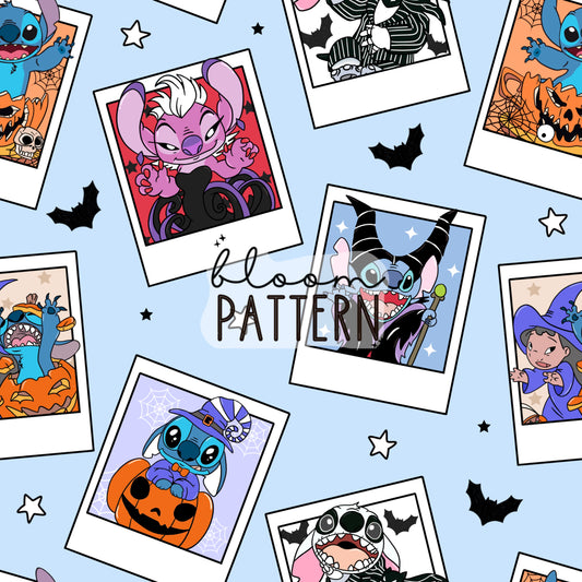 Halloween Magical Seamless Pattern