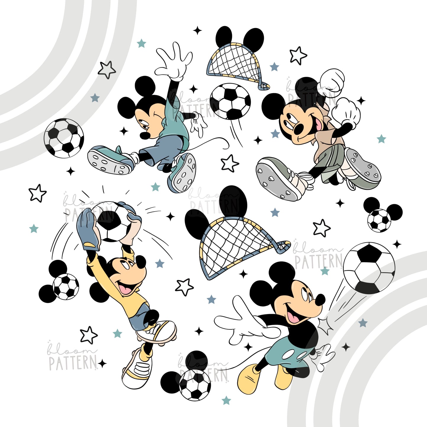 Soccer Magical Sublimation Design