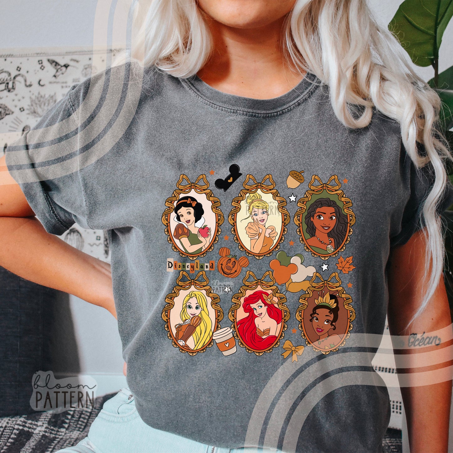 Princess Autumn Magical Sublimation Design
