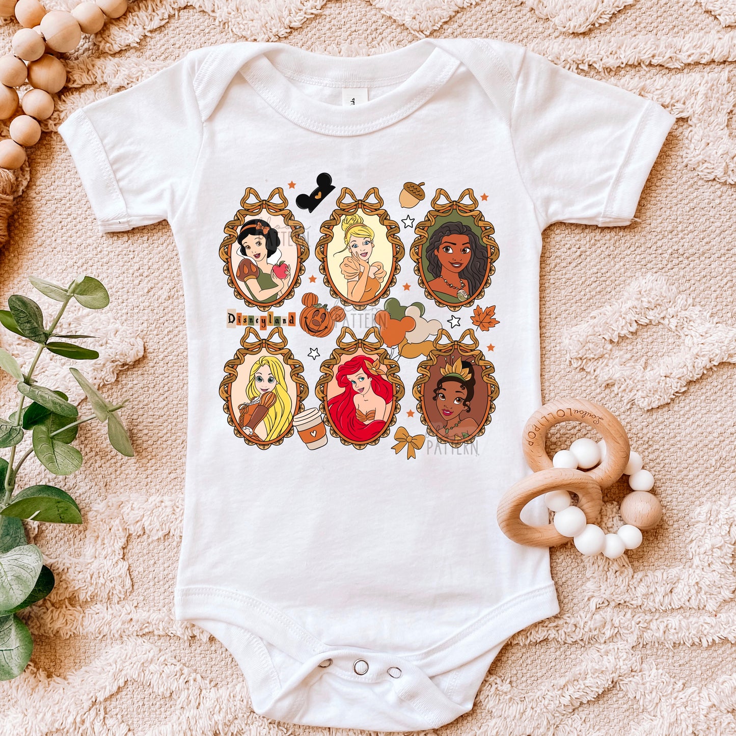 Princess Autumn Magical Sublimation Design