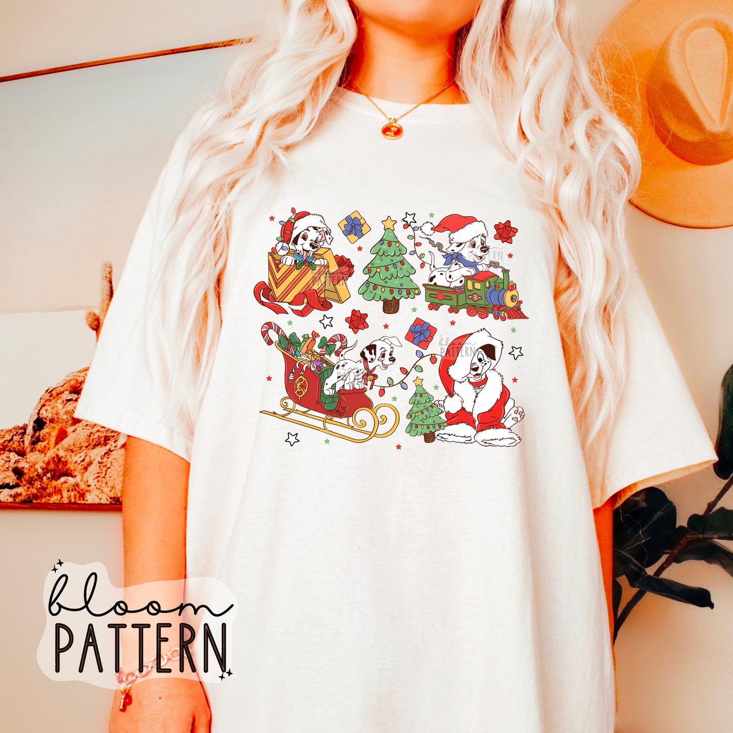 Dalmatians Christmas Sublimation design