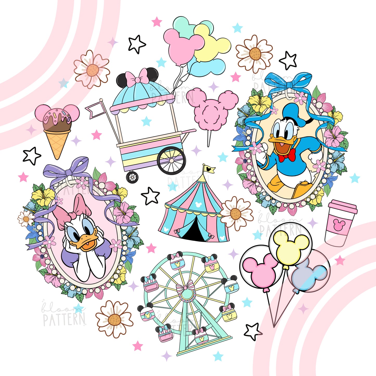 Magical Trip Sublimation Design