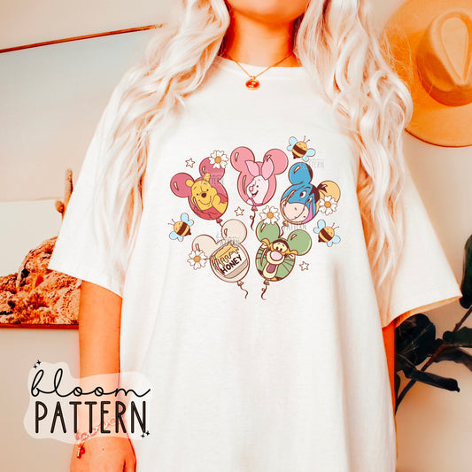 Magical Pooh Sublimation Design